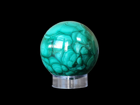 Malachite Sphere (2") - Littleton Rock Shop