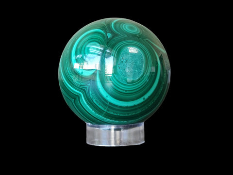 Malachite Sphere (2.5") - Littleton Rock Shop