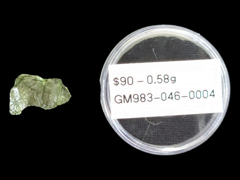 Moldavite (0.58g) - Littleton Rock Shop