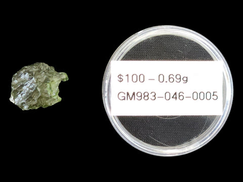 Moldavite (0.69g) - Littleton Rock Shop