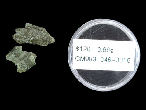 Moldavite (0.88g) - Littleton Rock Shop