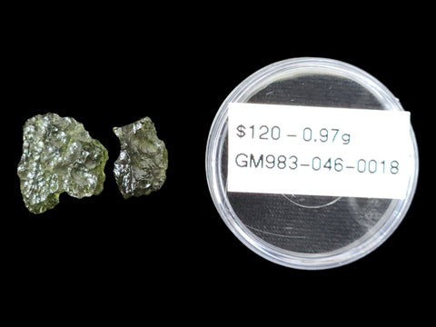 Moldavite (0.97g) - Littleton Rock Shop