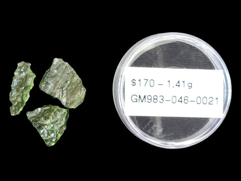 Moldavite (1.41g) - Littleton Rock Shop