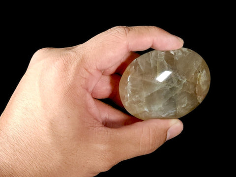 Moonstone Palm Stone (Large) - Littleton Rock Shop