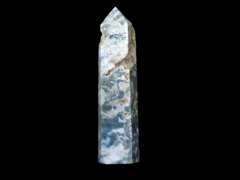 Moss Agate Tower (Large) - Littleton Rock Shop