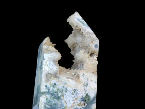 Moss Agate Tower (Large) - Littleton Rock Shop