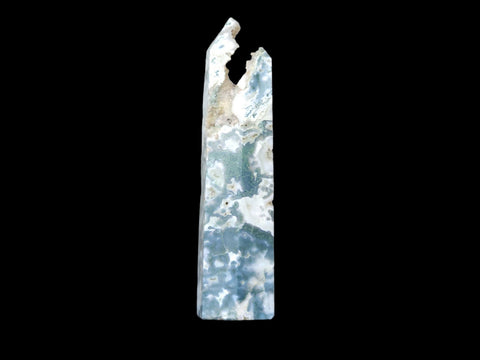 Moss Agate Tower (Large) - Littleton Rock Shop