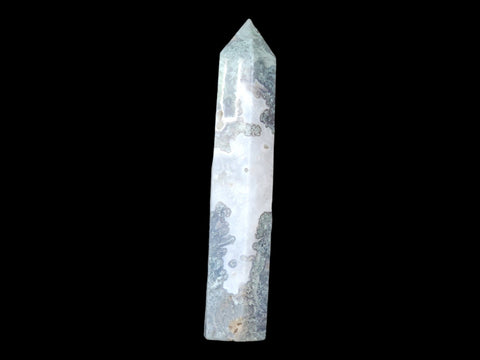 Moss Agate Tower (Medium) - Littleton Rock Shop