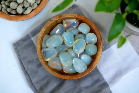 Opalite Tumbled Stone - Littleton Rock Shop