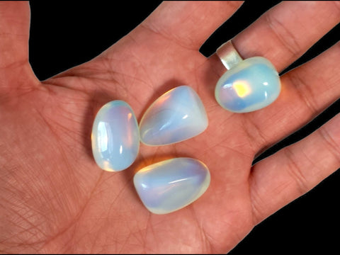 Opalite Tumbled Stone - Littleton Rock Shop