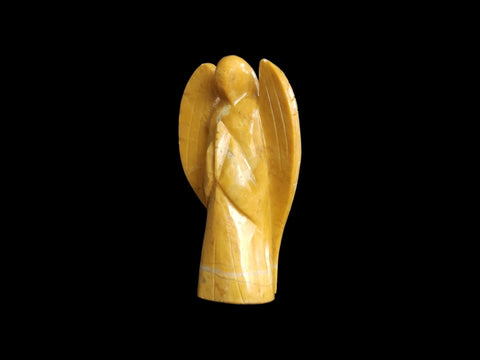 Peruvian Soapstone Angel Carving (7") - Littleton Rock Shop