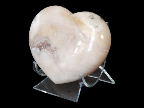 Pink Amethyst Heart (Medium) - Littleton Rock Shop