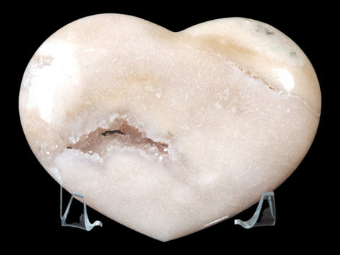 Pink Amethyst Heart (Medium) - Littleton Rock Shop