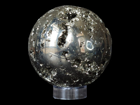 Pyrite Sphere (3") - Littleton Rock Shop