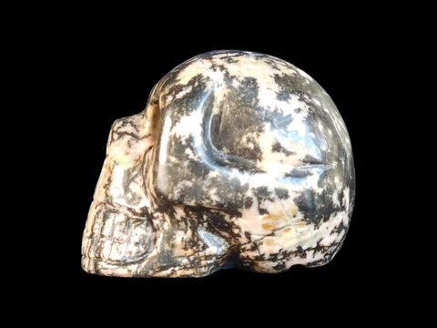 Rhodonite Skull (Small) - Littleton Rock Shop