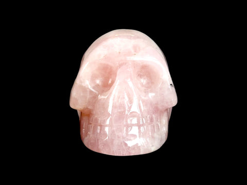 Rose Quartz Skull (Medium) - Littleton Rock Shop