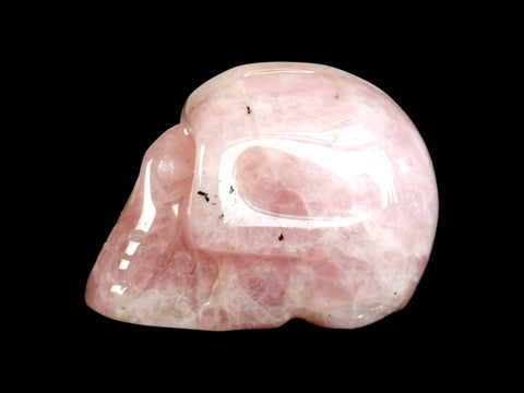 Rose Quartz Skull (Medium) - Littleton Rock Shop