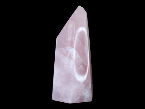 Rose Quartz Tower (Medium) - Littleton Rock Shop