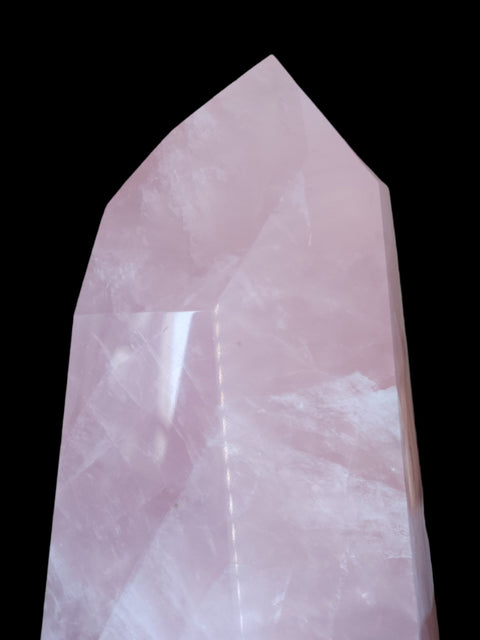 Rose Quartz Tower (Medium) - Littleton Rock Shop