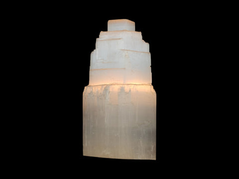 Selenite Lamp (Assorted Sizes) - Littleton Rock Shop