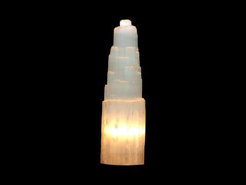 Selenite Lamp (Assorted Sizes) - Littleton Rock Shop