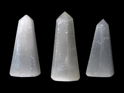 Selenite Obelisk (4") - Littleton Rock Shop