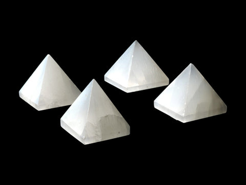 Selenite Pyramid (1.5") - Littleton Rock Shop