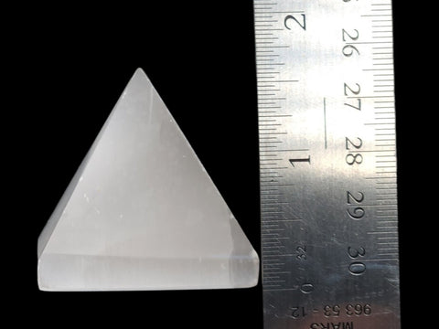 Selenite Pyramid (1.5") - Littleton Rock Shop