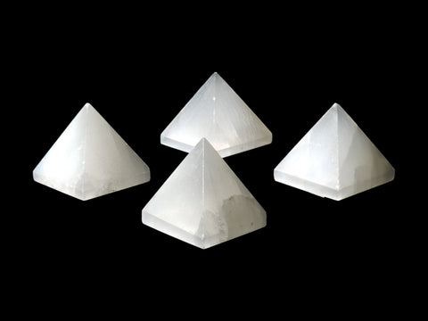 Selenite Pyramid (1.5") - Littleton Rock Shop