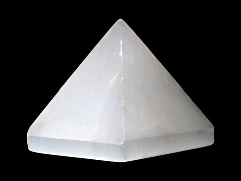 Selenite Pyramid (1.5") - Littleton Rock Shop