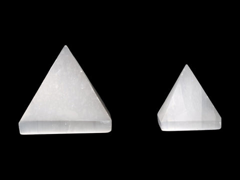 Selenite Pyramid (1.5") - Littleton Rock Shop