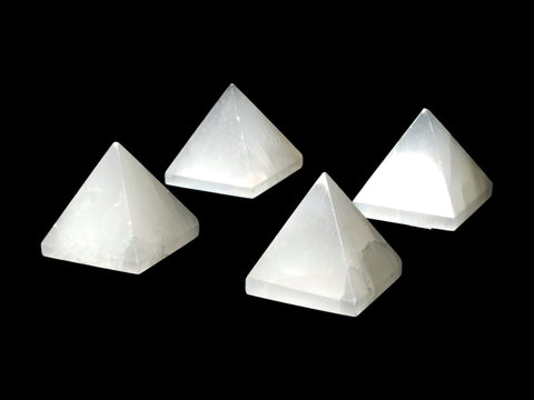 Selenite Pyramid (1.5") - Littleton Rock Shop