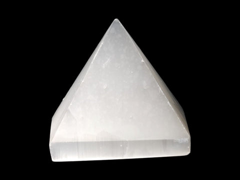 Selenite Pyramid (2") - Littleton Rock Shop