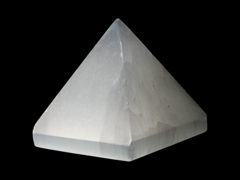 Selenite Pyramid (2") - Littleton Rock Shop