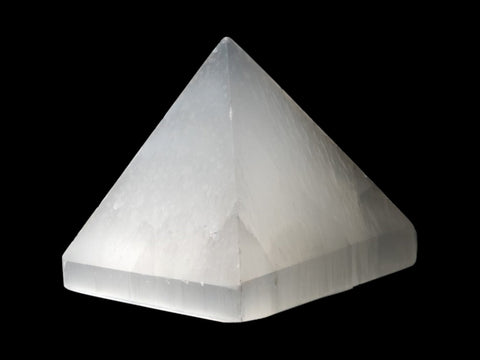 Selenite Pyramid (2") - Littleton Rock Shop