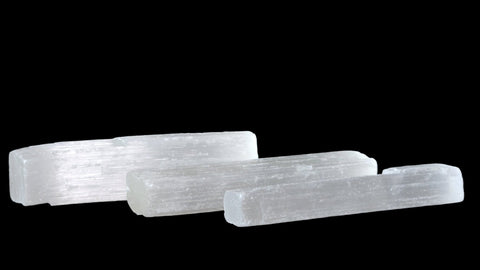 Selenite Rough Wand (4") - Littleton Rock Shop