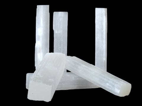 Selenite Rough Wand (4") - Littleton Rock Shop