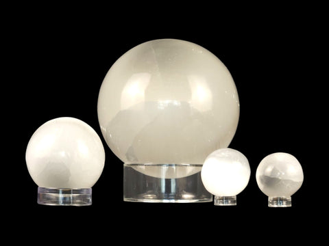 Selenite Sphere (Assorted Sizes) - Littleton Rock Shop