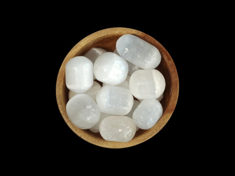 Selenite Tumbled Stone - Littleton Rock Shop