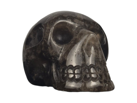 Smoky Quartz Skull (Medium) - Littleton Rock Shop