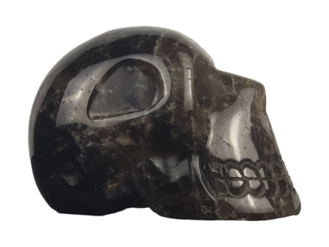 Smoky Quartz Skull (Medium) - Littleton Rock Shop