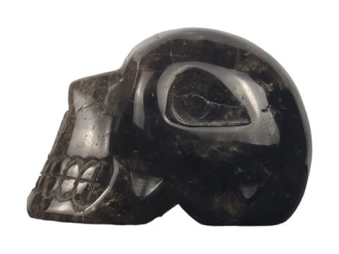 Smoky Quartz Skull (Medium) - Littleton Rock Shop