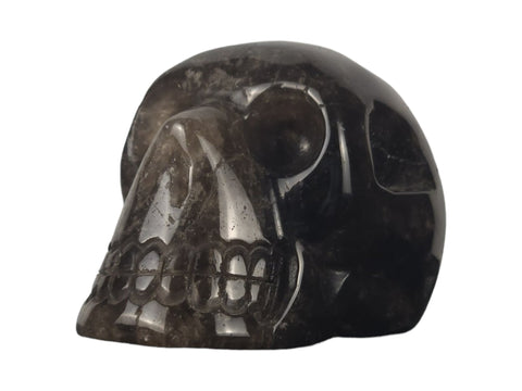 Smoky Quartz Skull (Medium) - Littleton Rock Shop