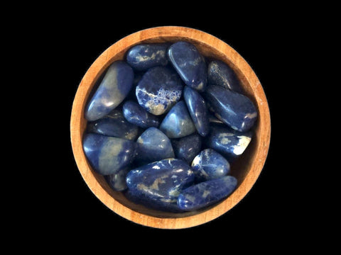 Sodalite Tumbled Stone - Littleton Rock Shop