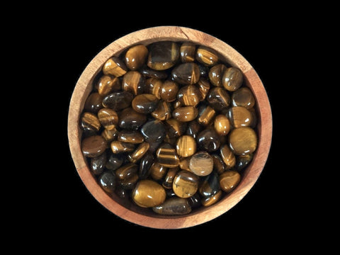 Tiger's Eye Mini Tumbled Stone - Littleton Rock Shop