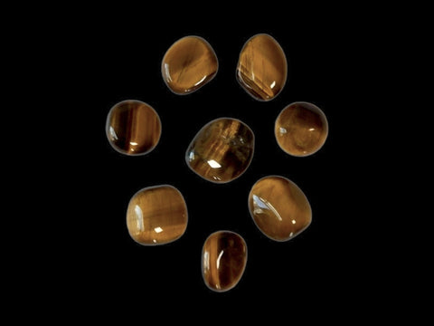 Tiger's Eye Mini Tumbled Stone - Littleton Rock Shop