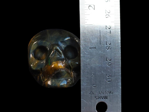 Tiger's Eye Skull (Small) - Littleton Rock Shop