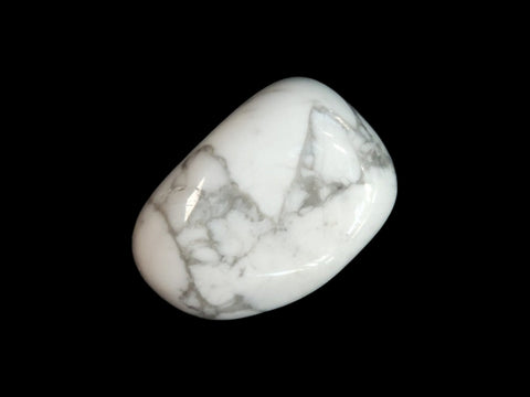 White Howlite Tumbled Stone - Littleton Rock Shop