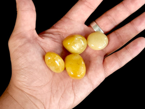 Yellow Aventurine Tumbled Stone - Littleton Rock Shop